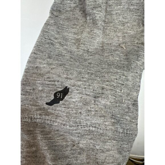 League 91 Men Nittany Lions Penn State Long Sleeve Blue Grey Sz L Tee T-Shirt - Picture 7 of 7